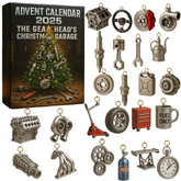 LAST DAY 49% OFF--Advent Calendar 2025: The Gearhead’s Christmas Garage