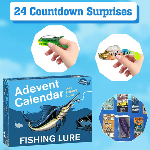 🎄Early Christmas Sale 49%🎁-🎣 Fishing Advent Calendar 2025 (Limited Edition.)